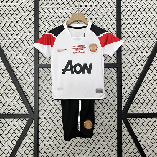 Camiseta Retro Niño Manchester United Visitante 10-11