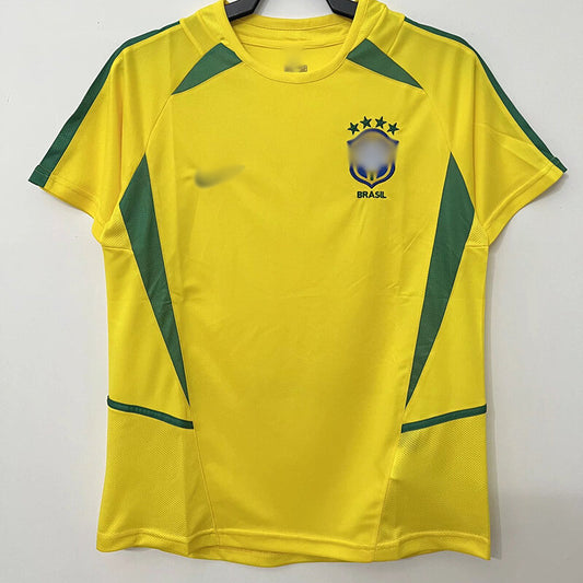 Camiseta Retro Brasil Local 2002