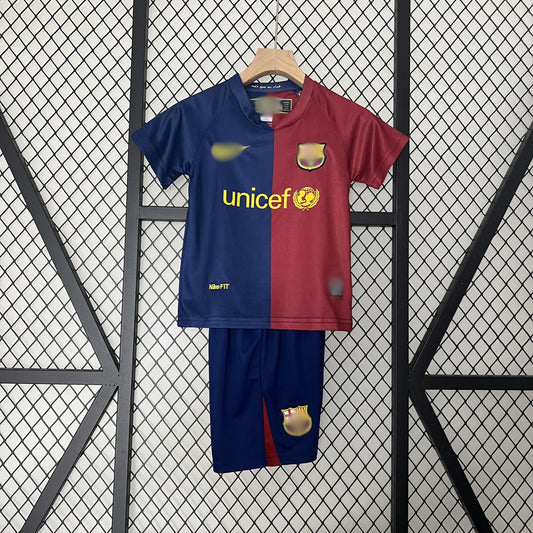Camiseta Retro Niño Barcelona Local 08-09