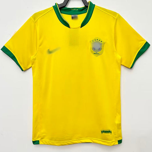Camiseta Retro Brasil Local 2006