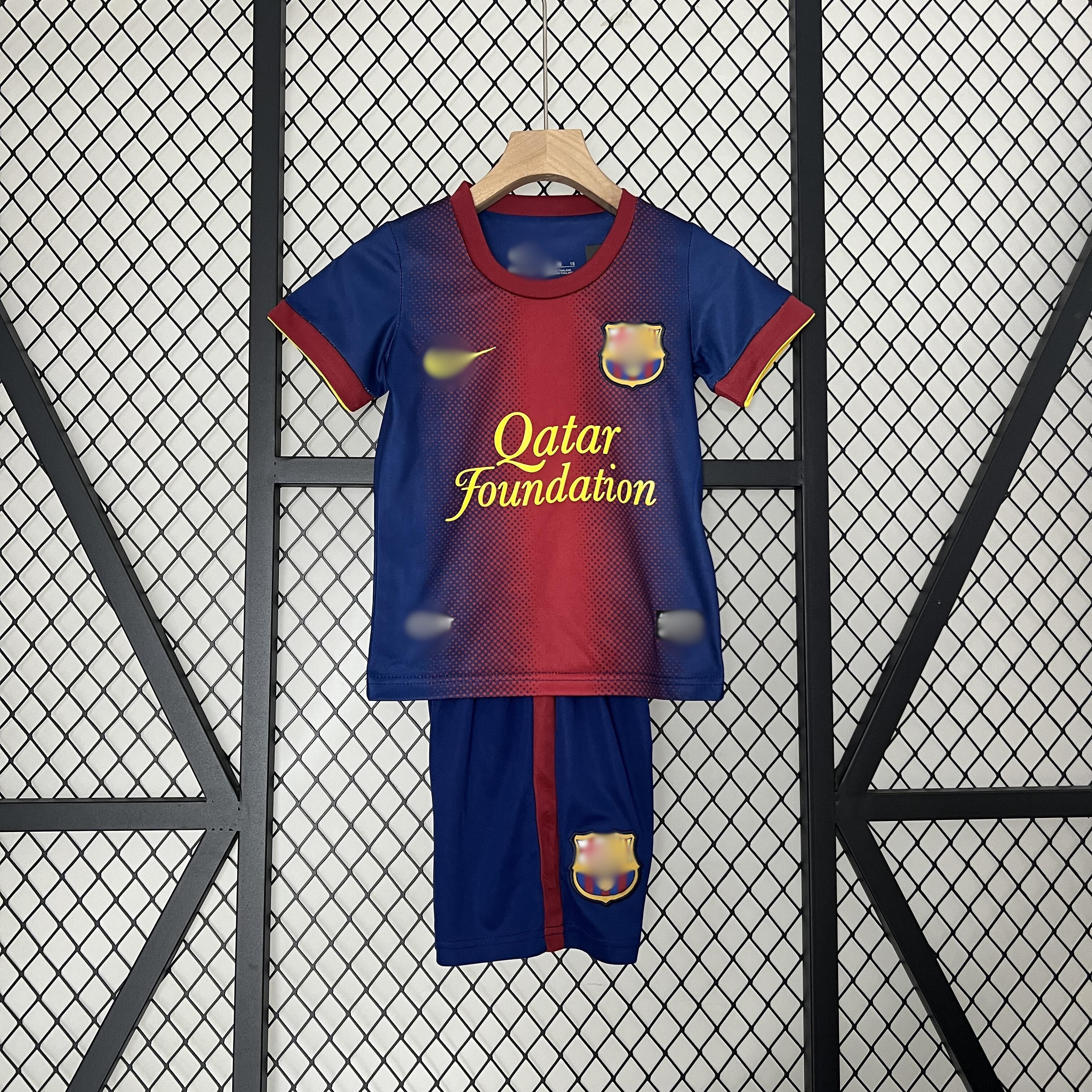 Camiseta Retro Niño Barcelona Local 12-13