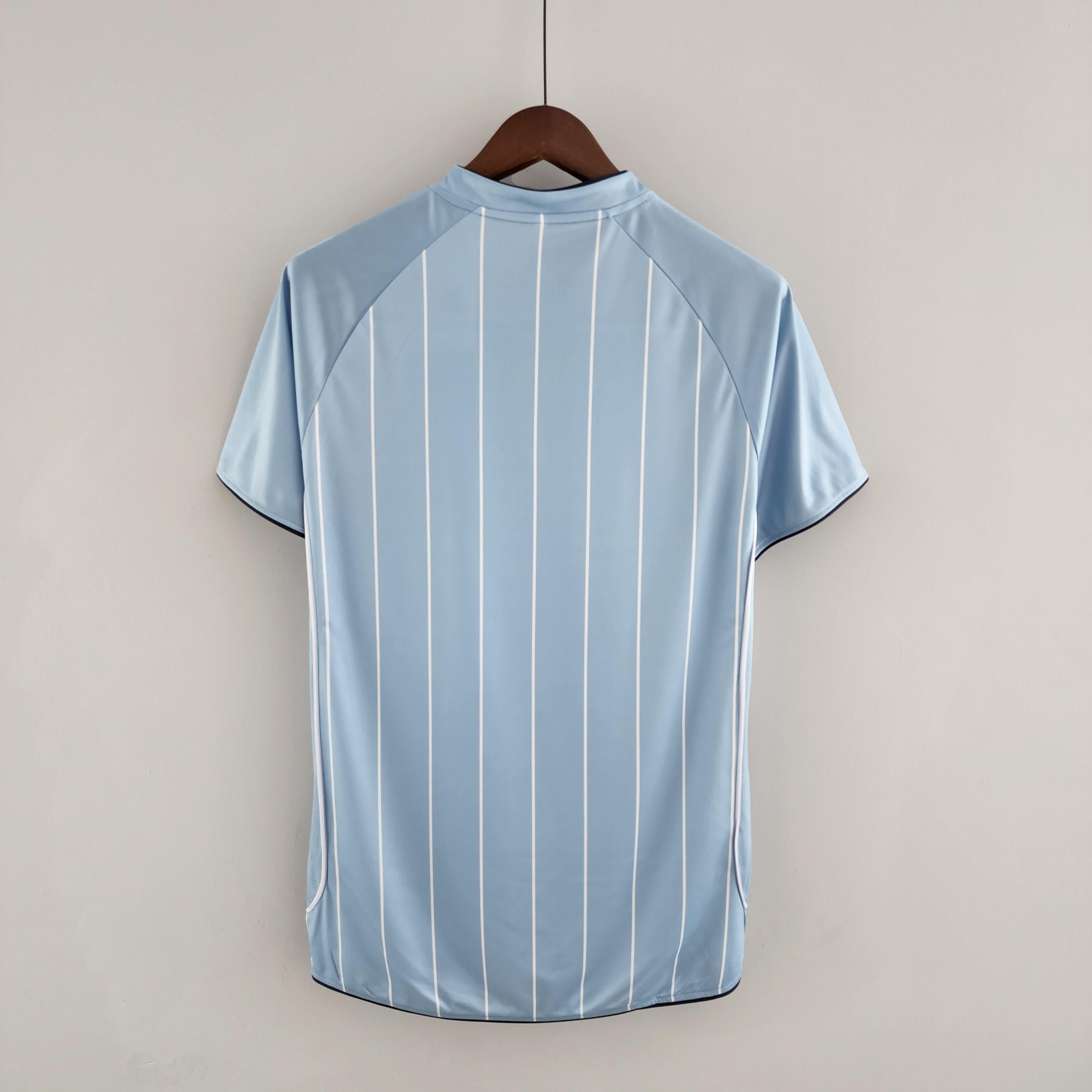 Camiseta Retro Manchester City 08-09 espalda