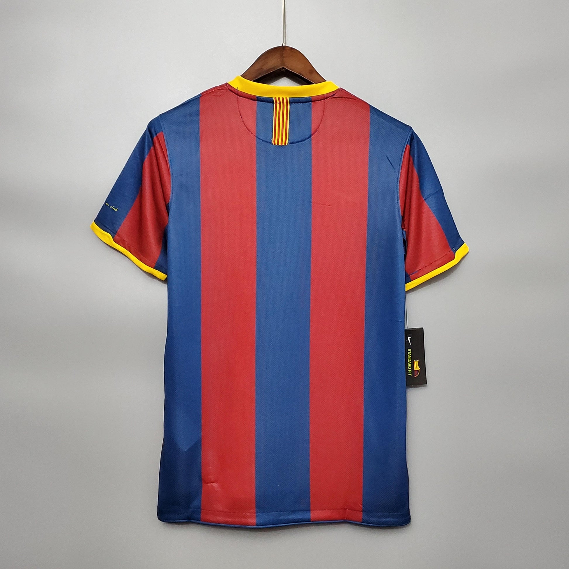 Camiseta Retro Barcelona Local 10-11 espalda