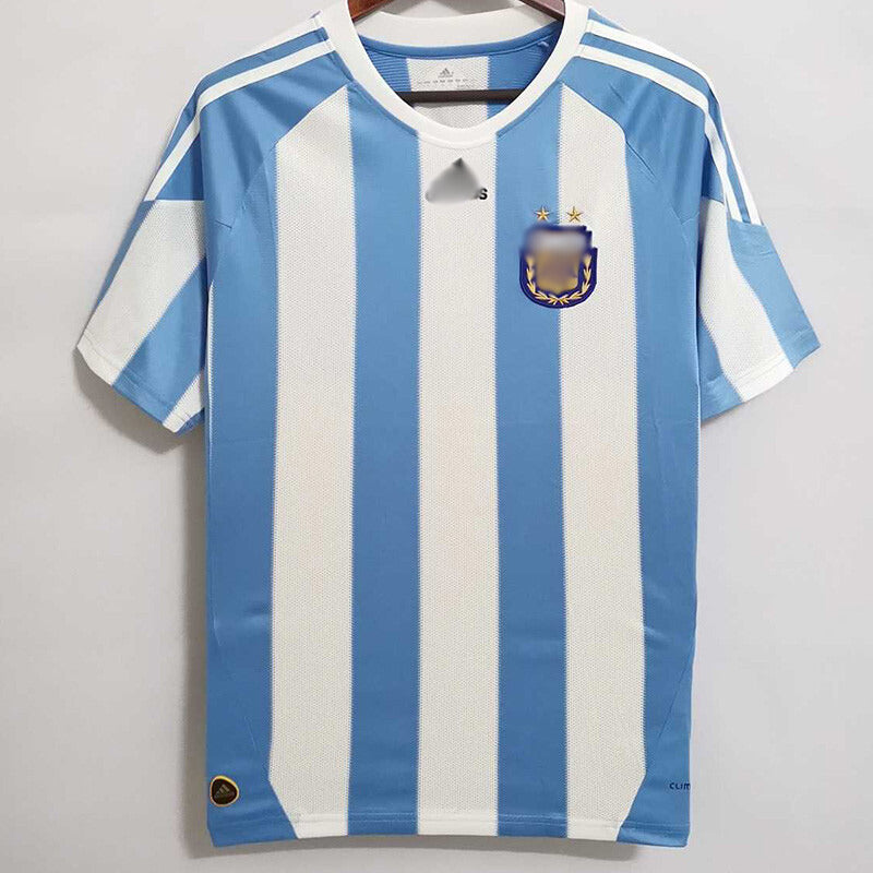 Camiseta Retro Argentina Local 2010