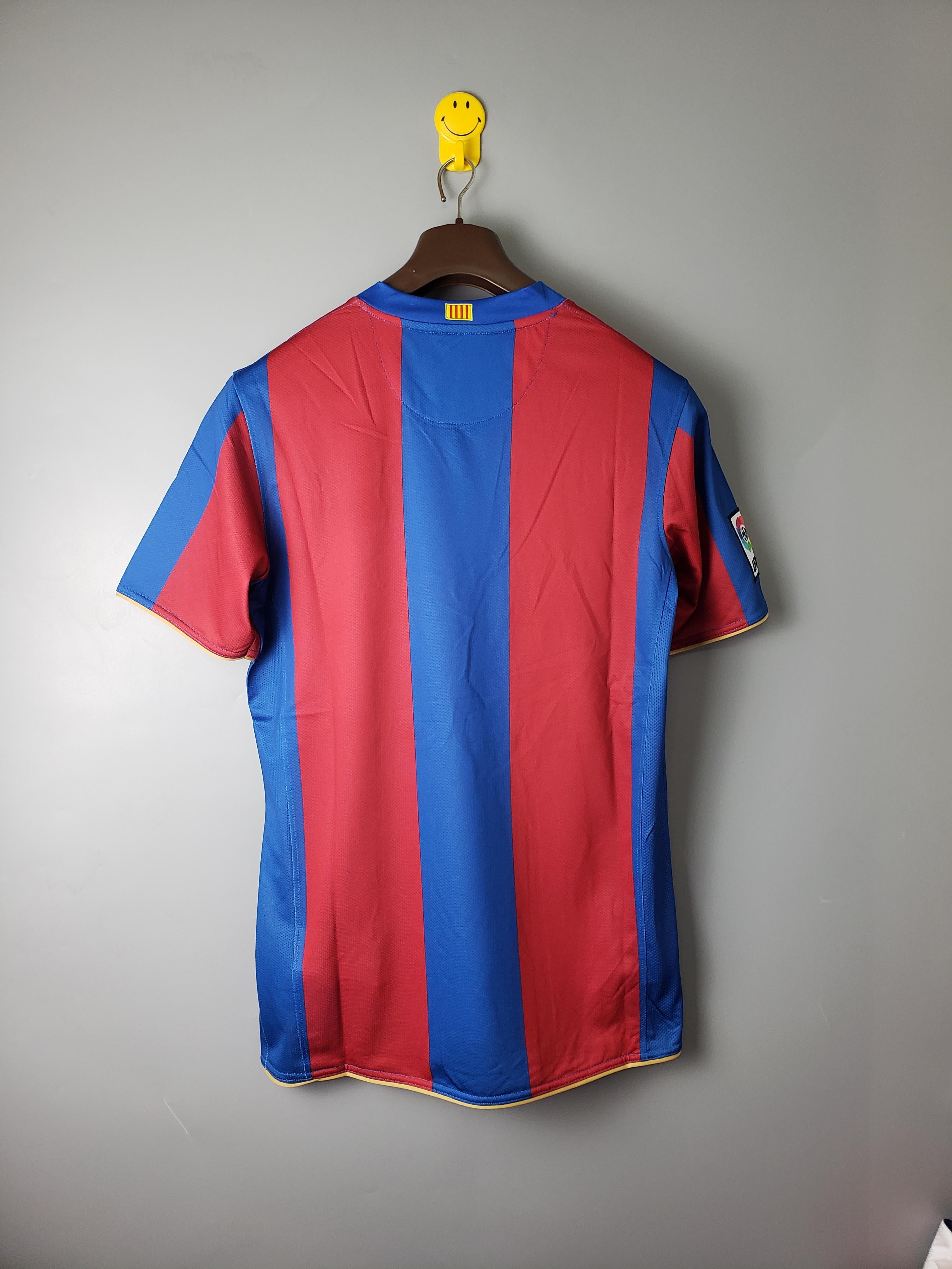 Camiseta Retro Barcelona Local 07-08 espalda