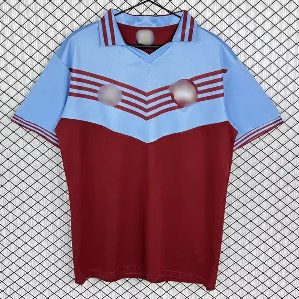 Camiseta Retro West Ham Local 76-80