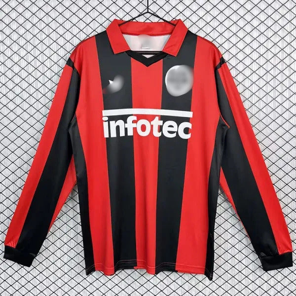 Camiseta Retro Manga Larga Eintratch Frankfurt Local 83-84