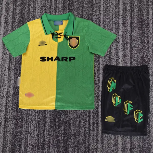 Camiseta Retro Niño Manchester United Visitante 1992
