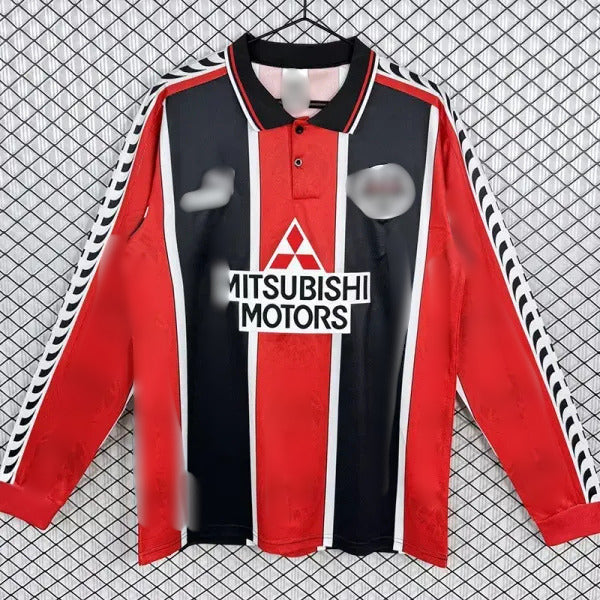 Camiseta Retro Manga Larga Eintratch Frankfurt Local 96-97