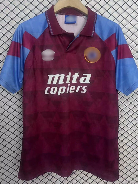Camiseta Retro Aston Villa Local 1990