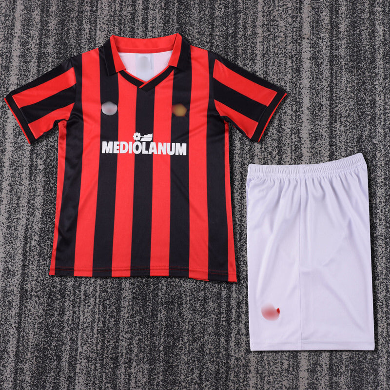 Camiseta Retro Niño Milan Local 90-91