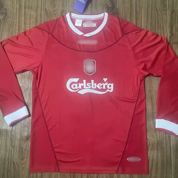 Camiseta Retro Manga Larga Liverpool Local 03-04