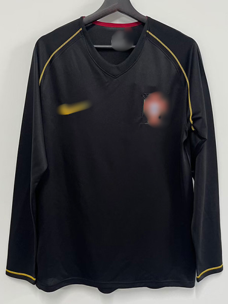 Camiseta Retro Manga Larga Portugal Visitante 2006