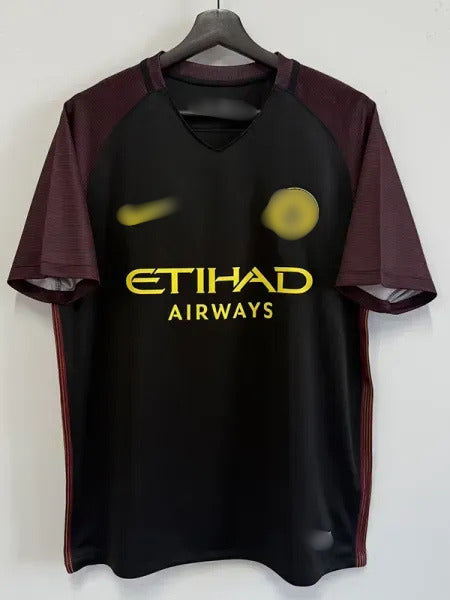 Camiseta Retro Manchester City Visitante 16-17