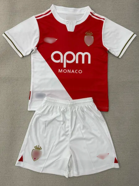 Camiseta Niño Monaco Local 25-26