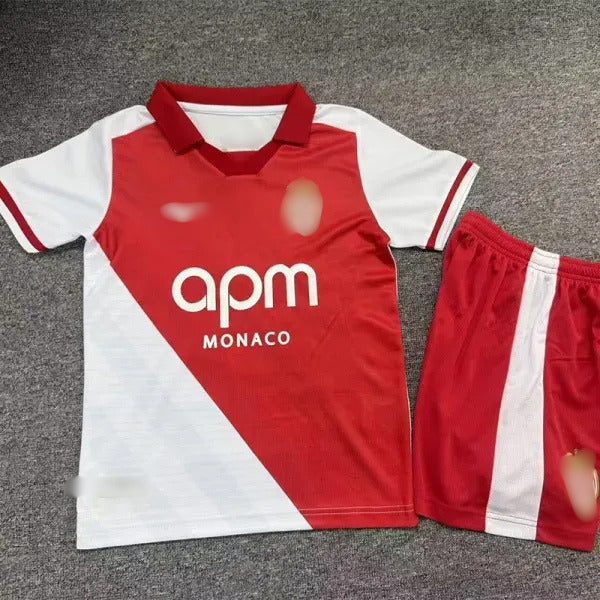 Camiseta Niño Monaco Local 26-27