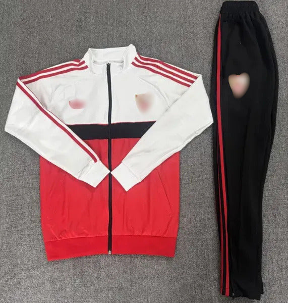 Chándal Sevilla Chaqueta Blanco y Rojo 26-27