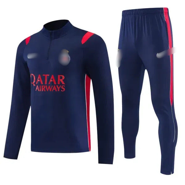 Chandal PSG Media Cremallera Azul Royal 26-27