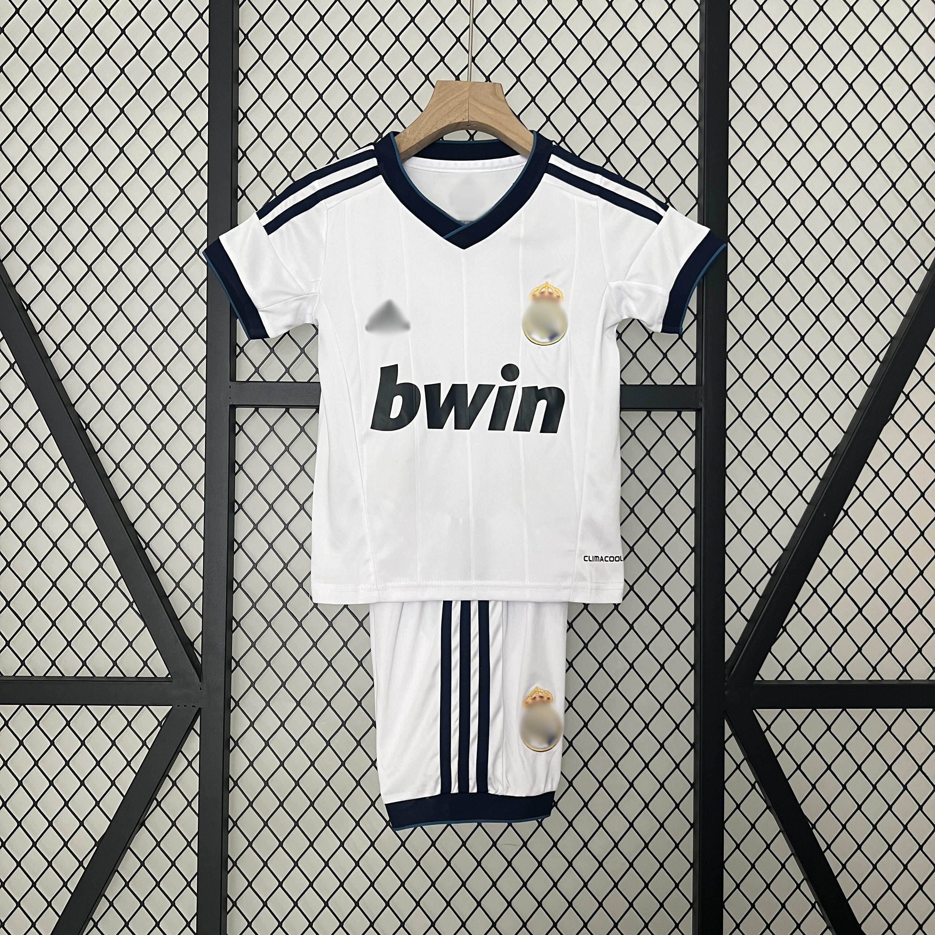 Camiseta Retro Niño Madrid Local 12-13