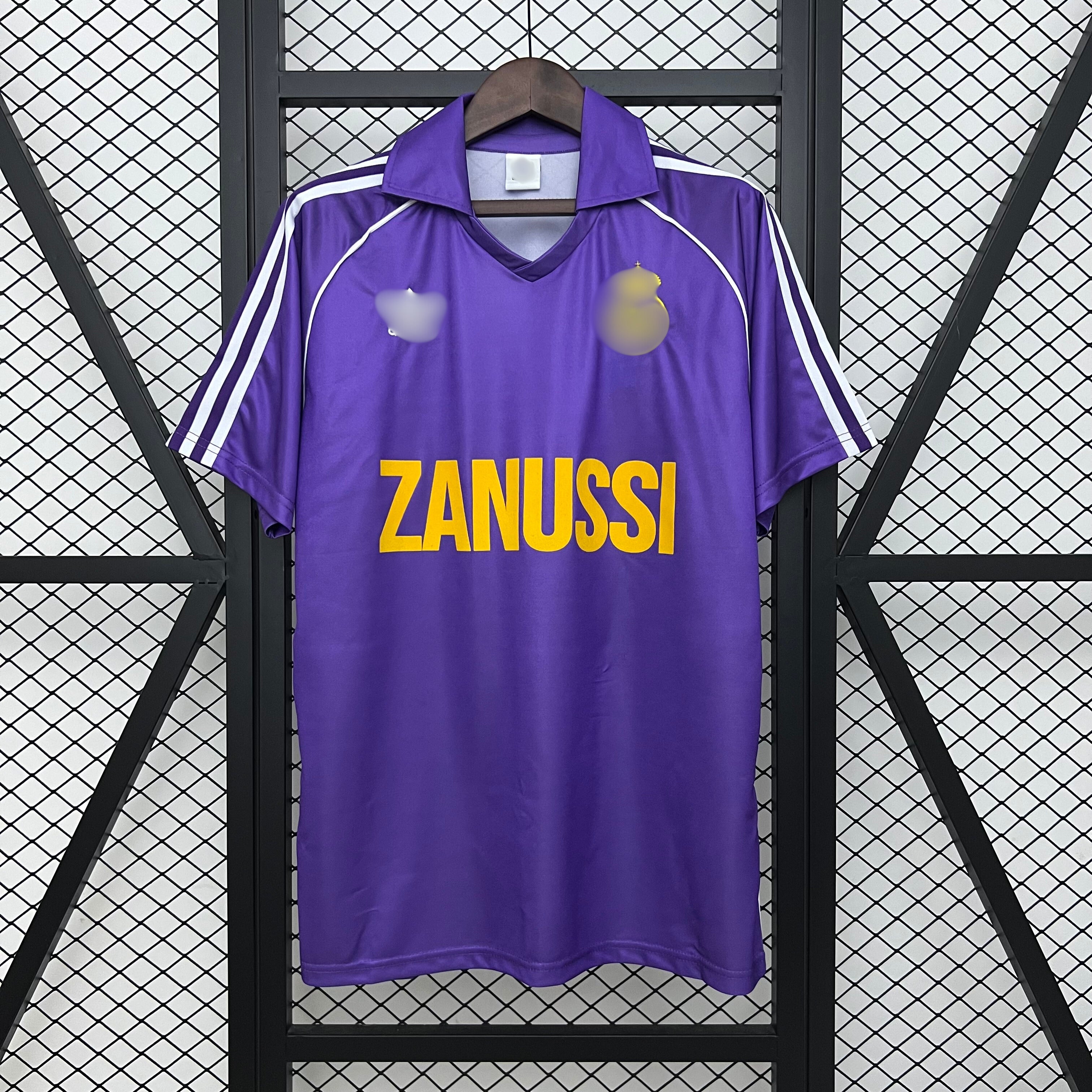 Camiseta Retro Real Madrid Visitante 84-85