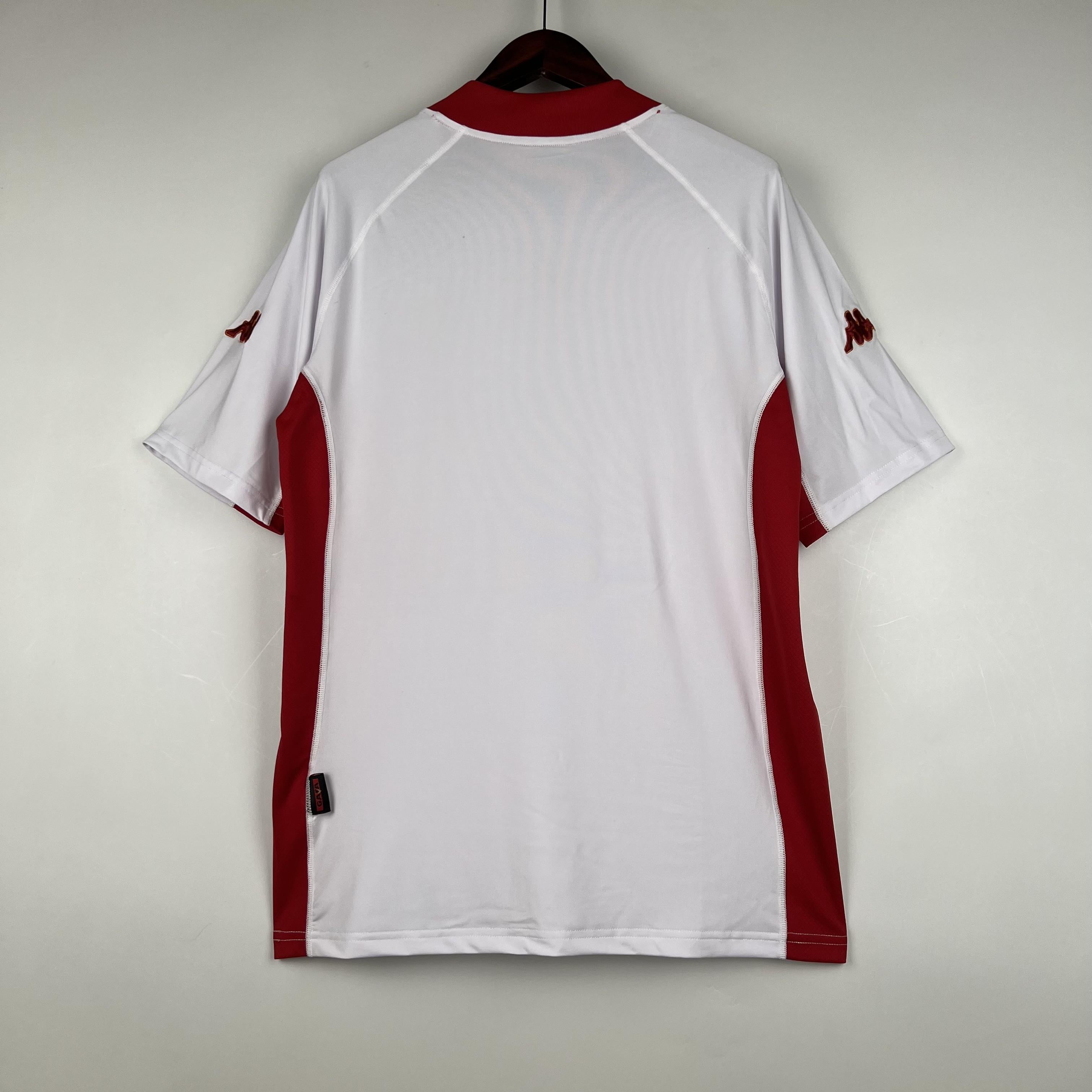 Camiseta Retro Roma Visitante 01-02