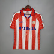 Camiseta Retro Atlético de Madrid Local 95-96 delante