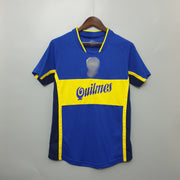 Camiseta Retro Boca Juniors Local 00-01