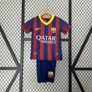 Camiseta Retro Niño Barcelona Local 13-14