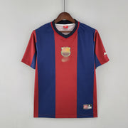 Camiseta Retro Barcelona Local 98-99 delante