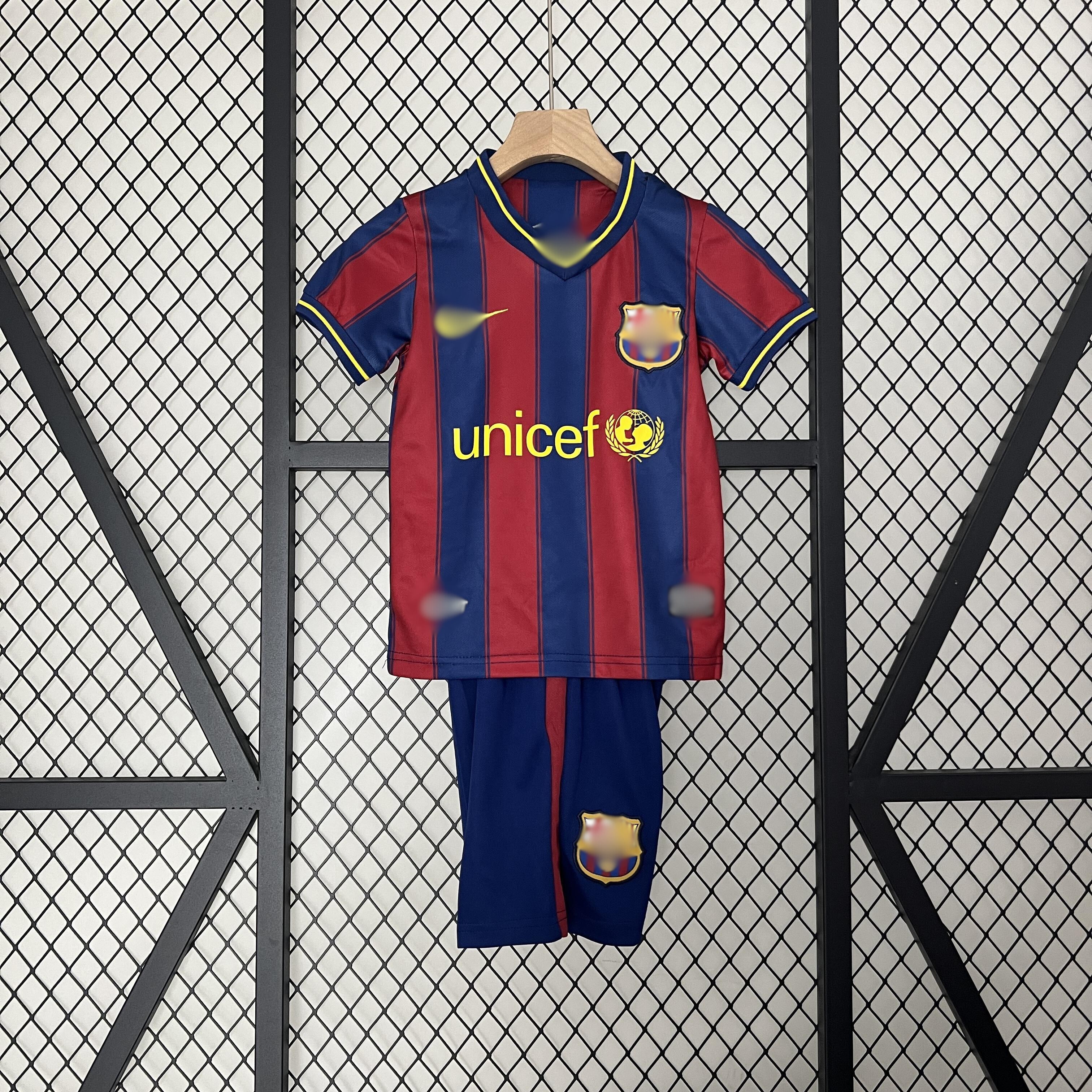 Camiseta Retro Niño Barcelona Local 09-10