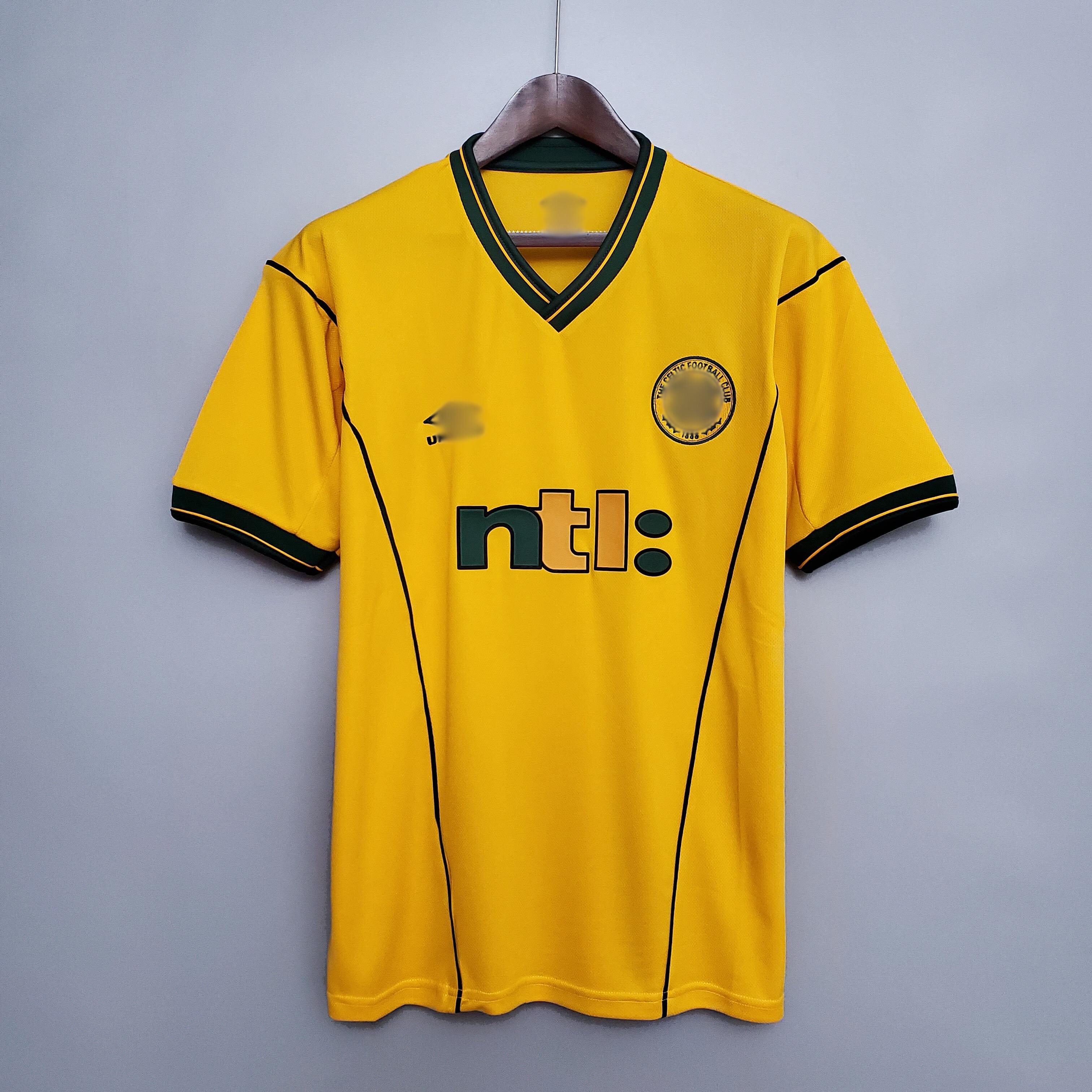 Camiseta Retro Celtic Visitante 01-02