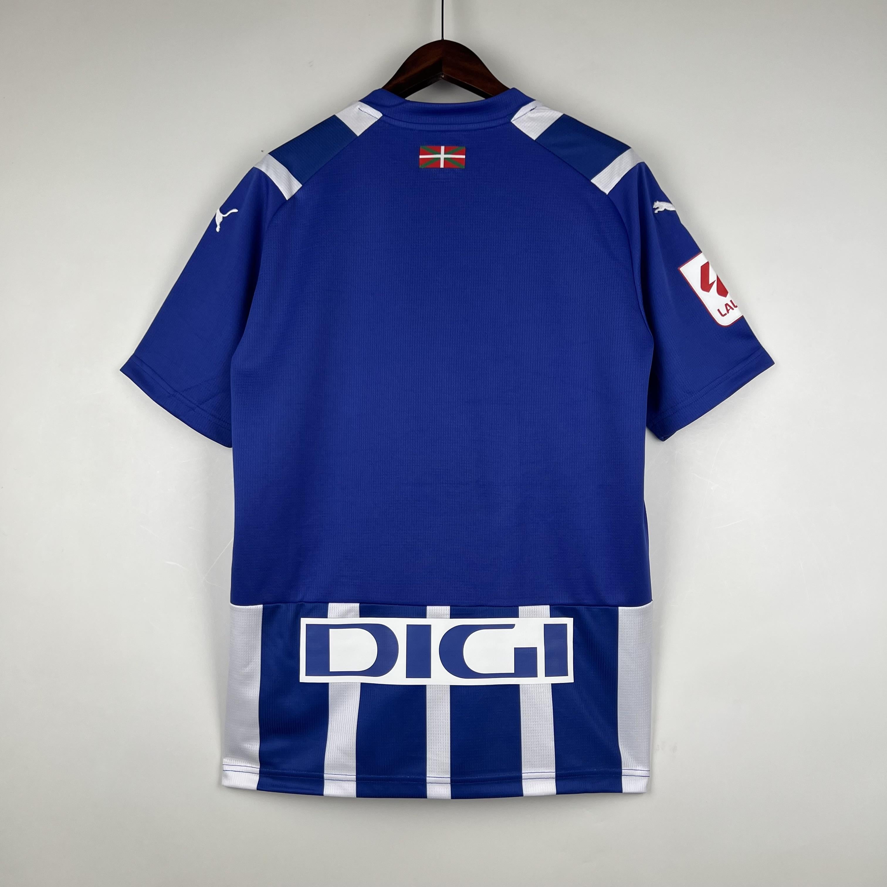 Camiseta Alavés Local 23-24 espalda