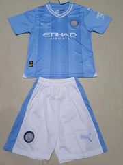 Camiseta Niño Manchester CIty Local 23-24 delante