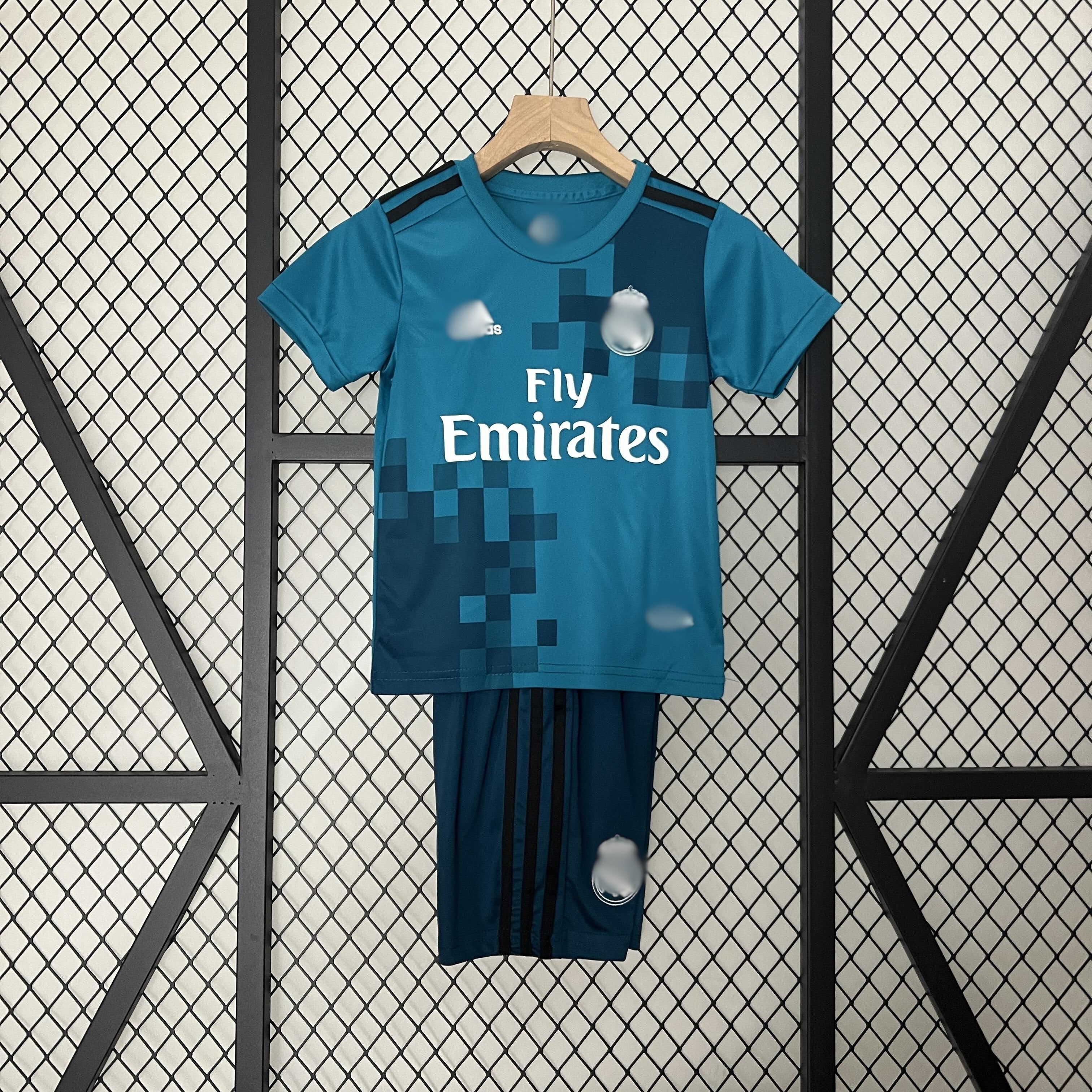 Camiseta Retro Niño Madrid Tercera 17-18