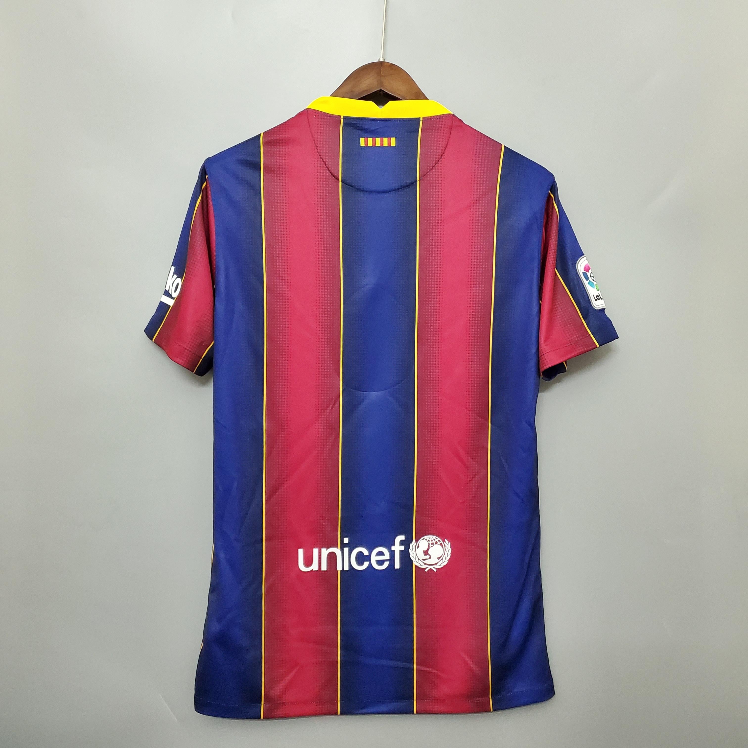 Camiseta Retro Barcelona Local 20-21 espalda