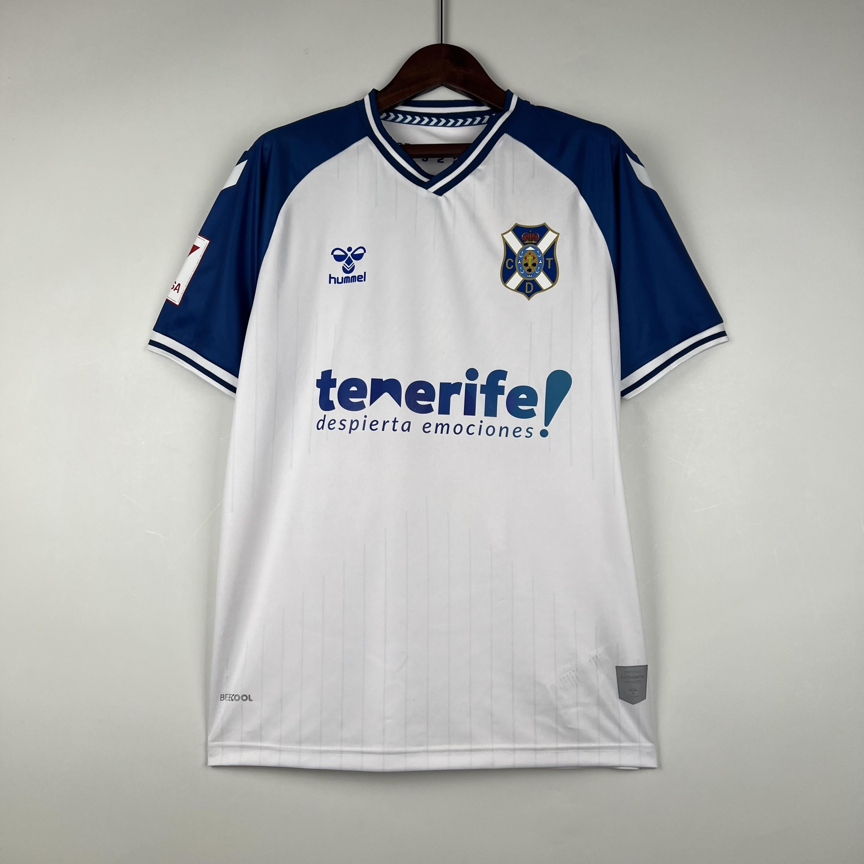 Camiseta Tenerife Local 23-24 delante