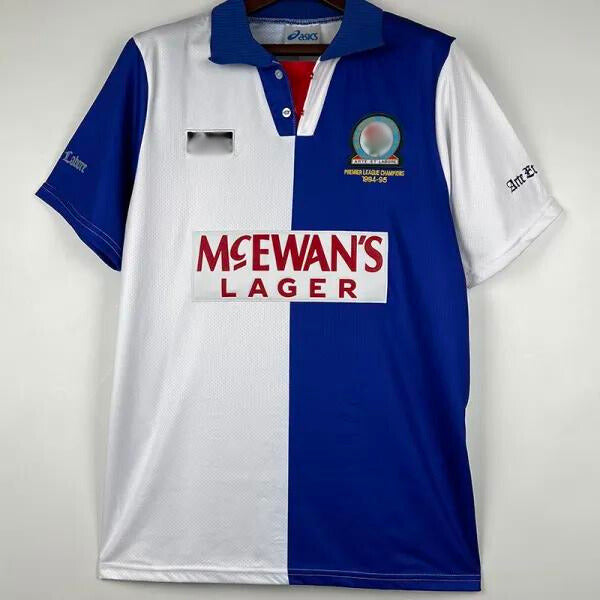 Camiseta Retro Blackburn Rovers Local 94-95