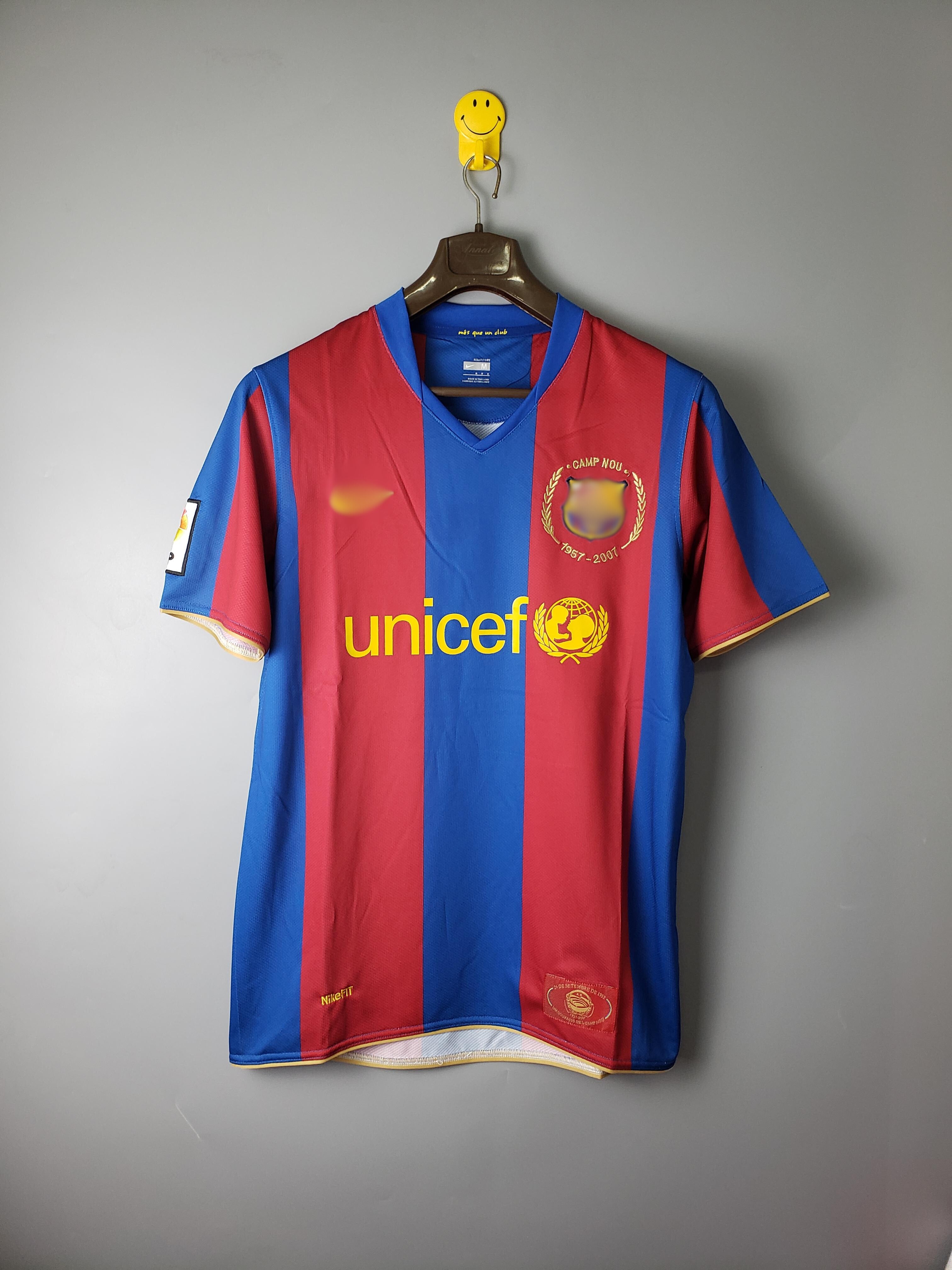 Camiseta Retro Barcelona Local 07-08 delante