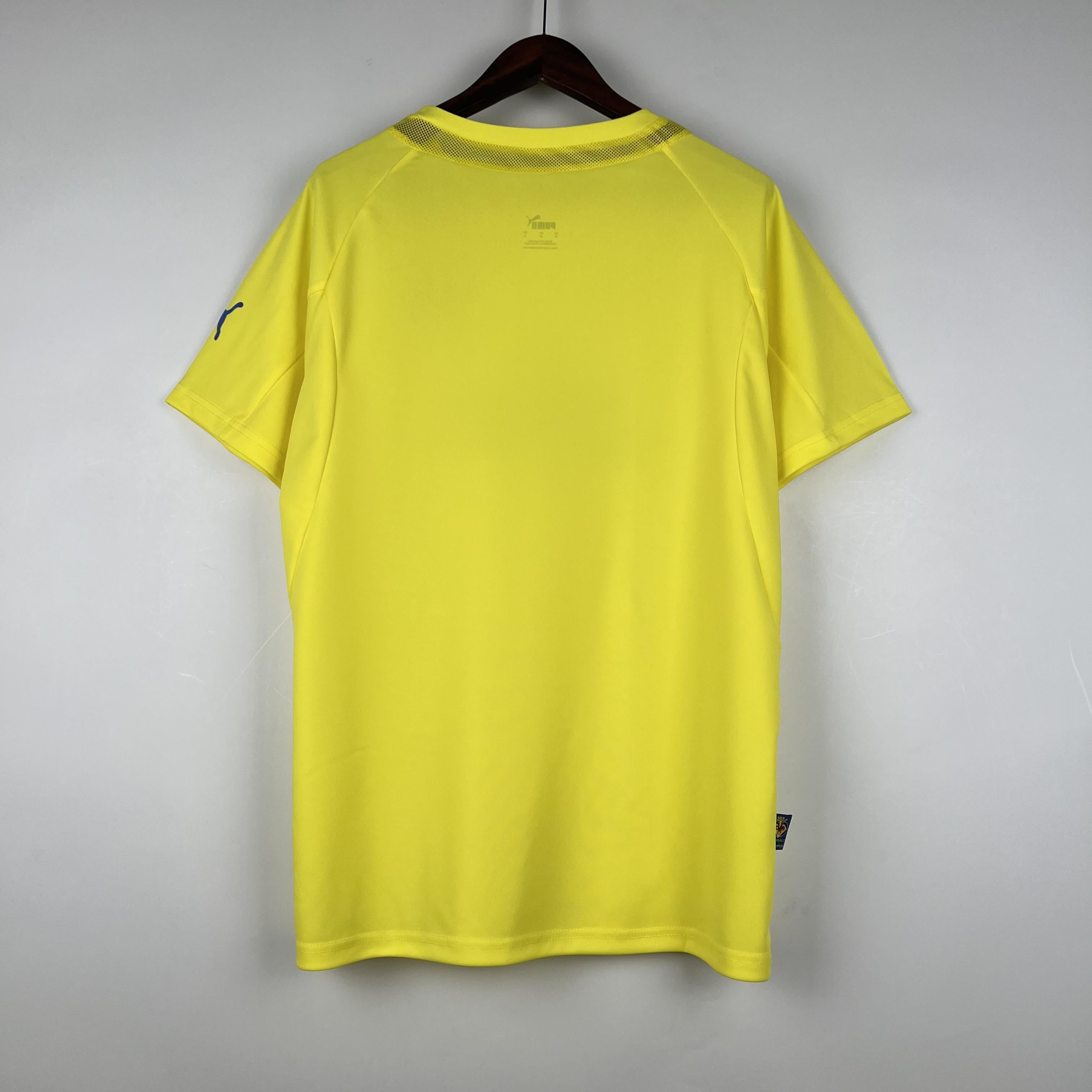 Camiseta Retro Villarreal Local 05-06 espalda