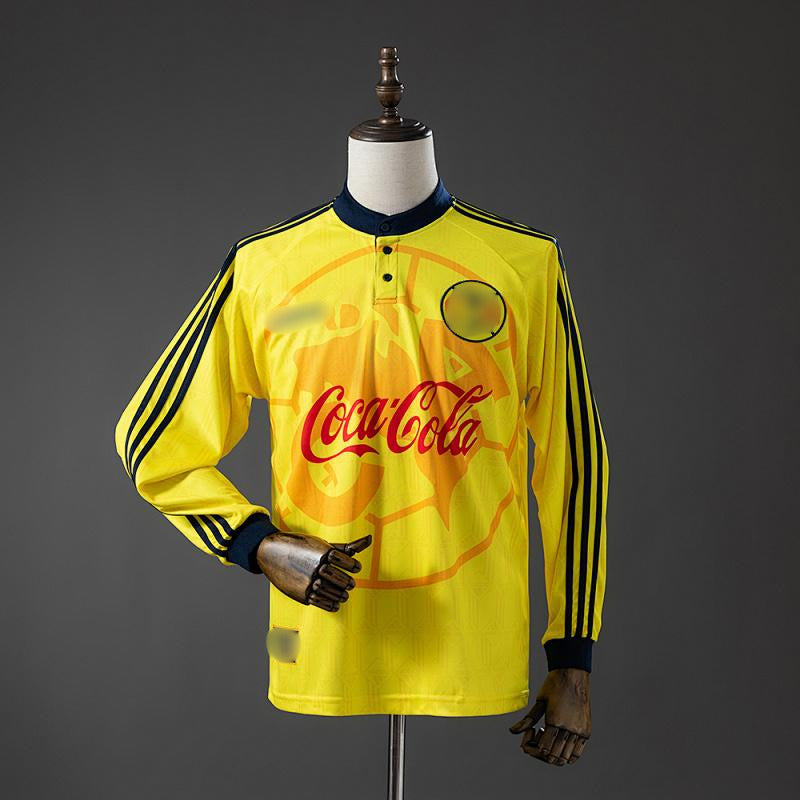 Camiseta Retro Manga Larga Club América Local 97-98
