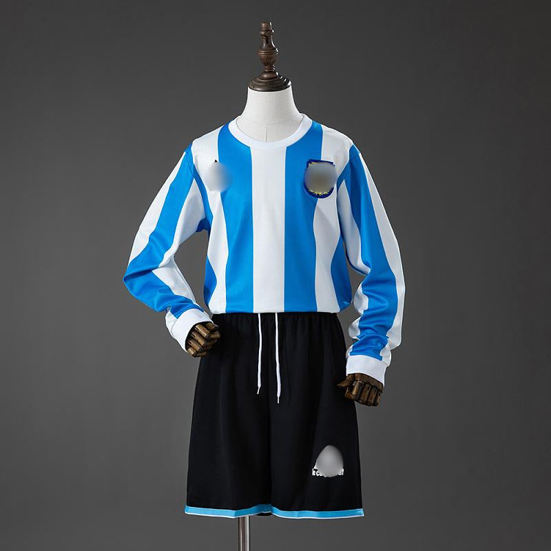 Camiseta Retro Niño Manga Larga Argentina Local 1998