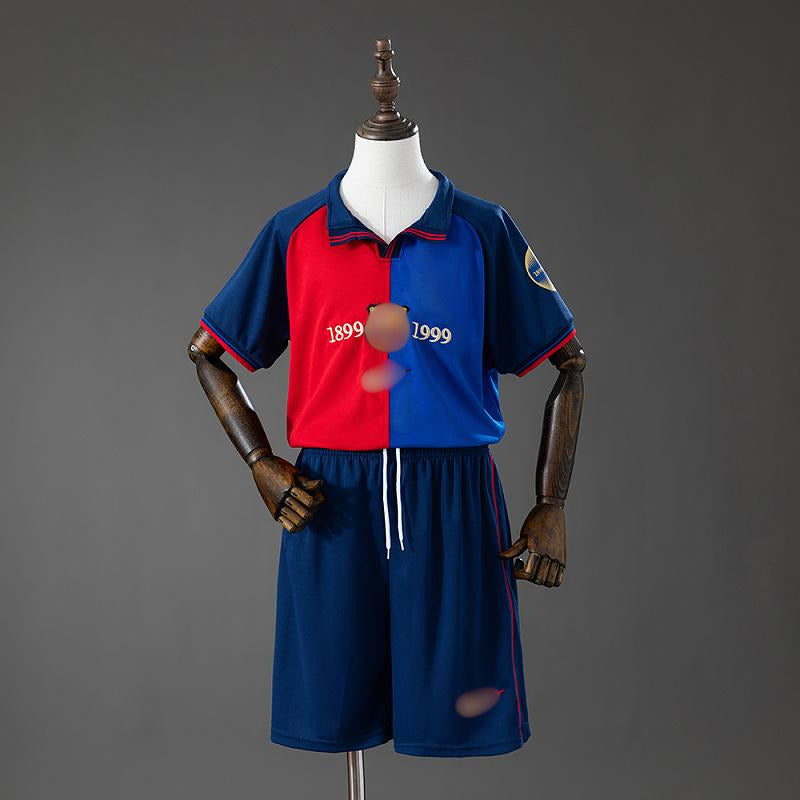 Camiseta Retro Niño Barcelona Local 99-00