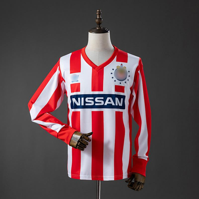 Camiseta Retro Manga Larga Chivas Local 90-91