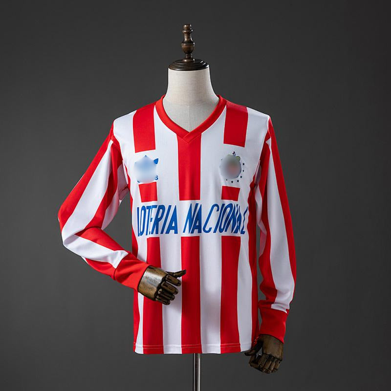 Camiseta Retro Manga Larga Chivas Local 91-92