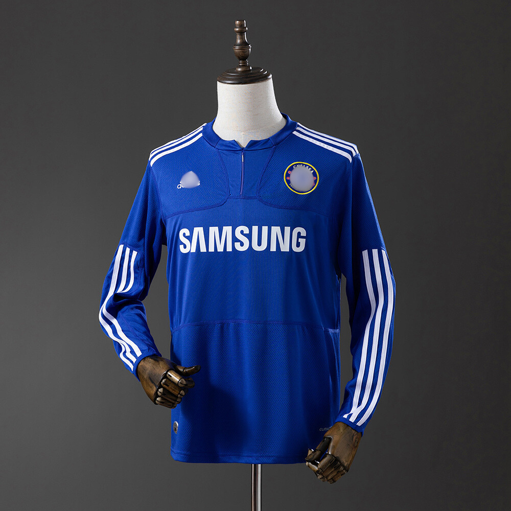 Camiseta Retro Manga Larga Chelsea Local 09-10