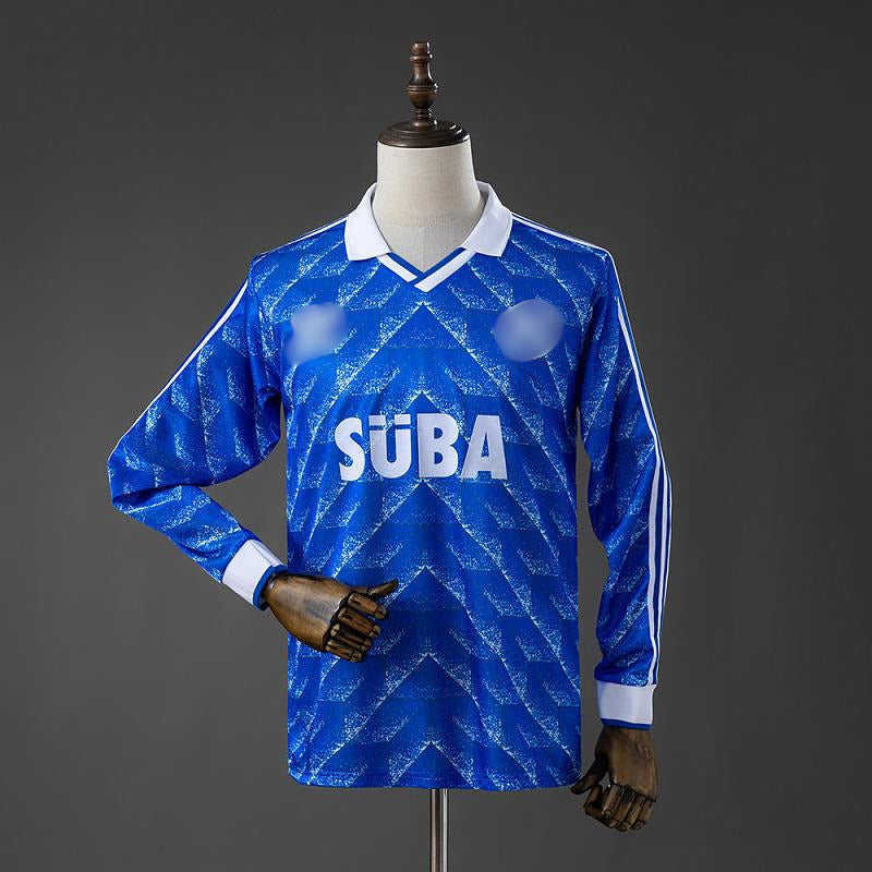 Camiseta Manga Larga Retro Karlsruher Local 89-90