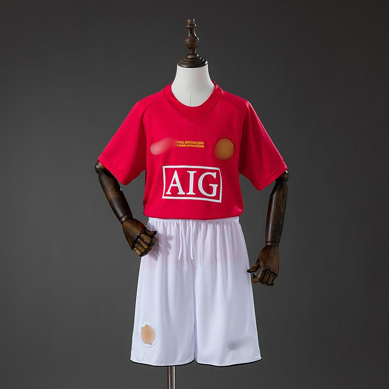 Camiseta Retro Niño Manchester United Local 07-08