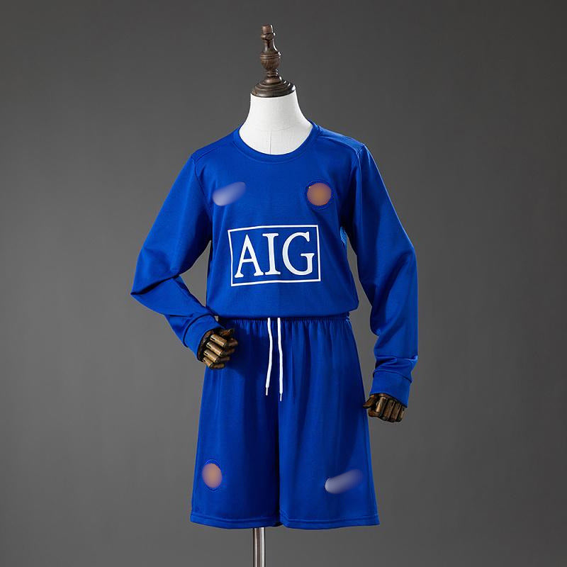 Camiseta Manga Larga Retro Niño Manchester United Tercera 08-09