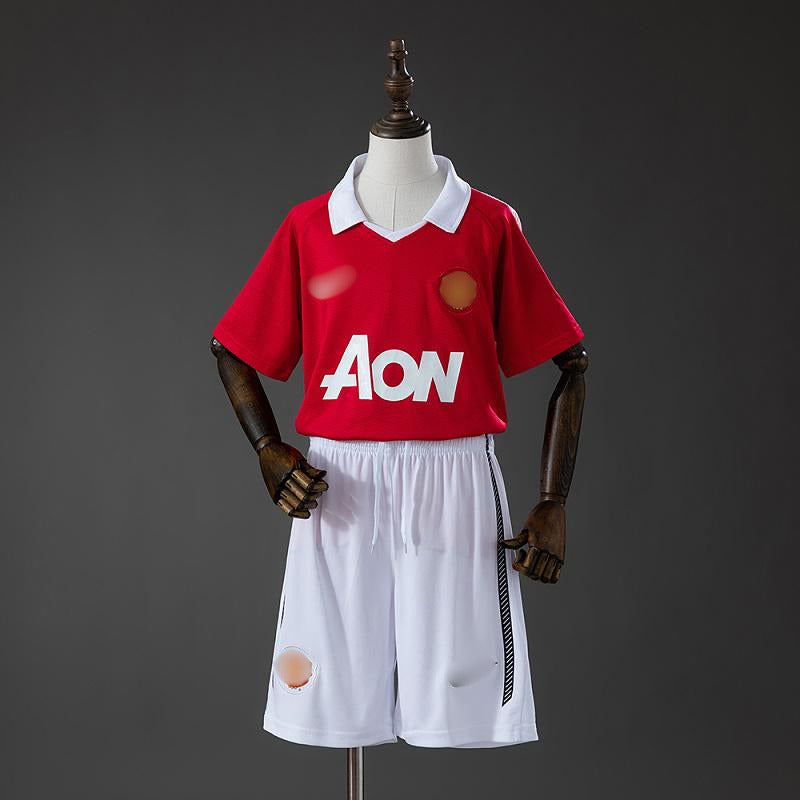 Camiseta Retro Niño Manchester United Local 10-11