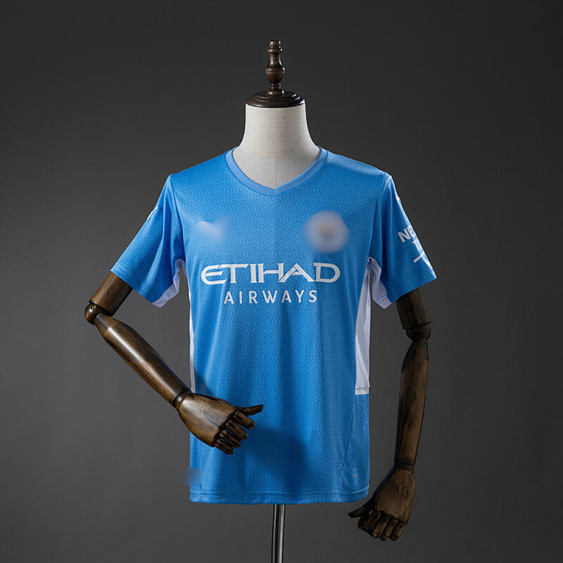 Camiseta Retro Manchester City Local 21-22